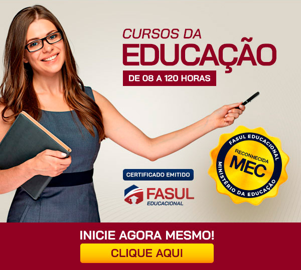 Realize os Cursos da Educação para Designação e Contagem de Pontos!