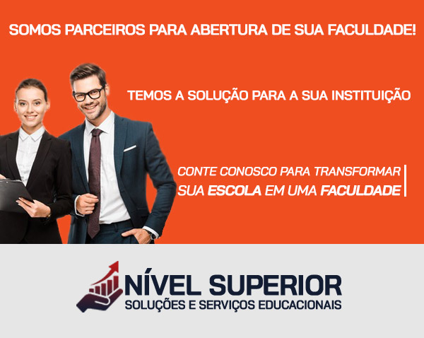 Somos Parceiros para abertura de sua FACULDADE! Temos a Solução para sua Instituição. Conte conosco para transformar sua ESCOLA em uma FACULDADE